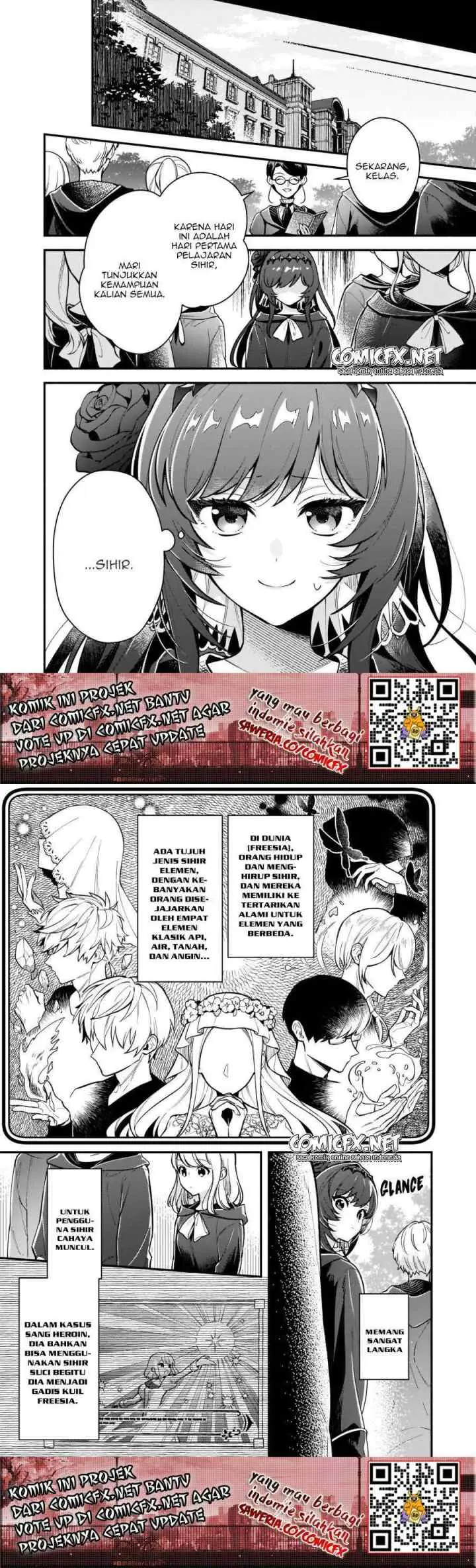 Akuyaku Reijou Route ga Nai Nante, Dare ga Itta no? chapter 5 halaman 8