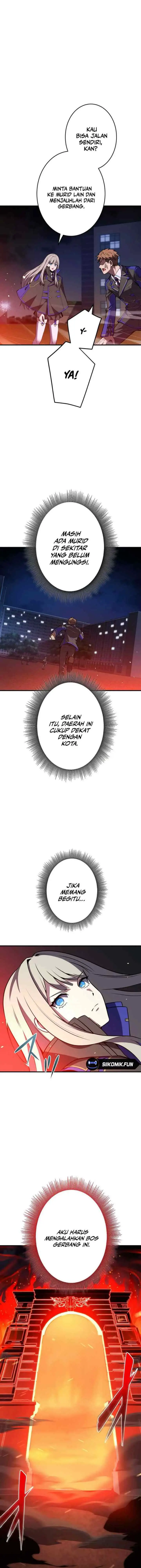 The Underworld Transcendent Is Unrivaled at the School! chapter 4 halaman 11