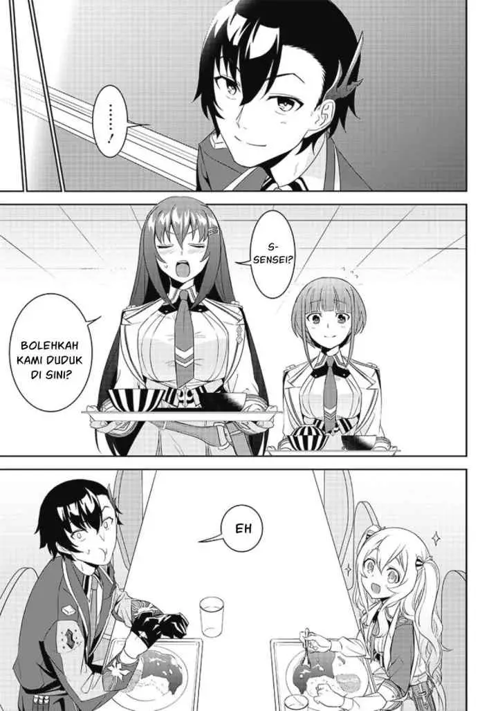 Matei Kyoushi to Juuzoku Shoujo no Haitoku Keiyaku chapter 3.2 halaman 7