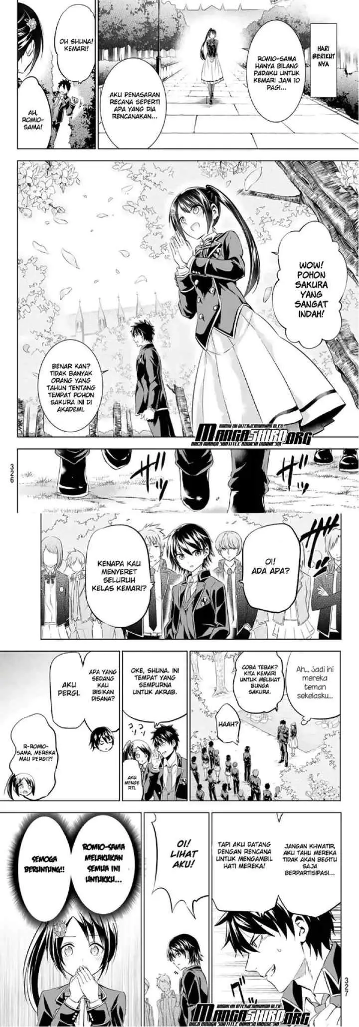 Kishuku Gakkou no Juliet chapter 71 halaman 6