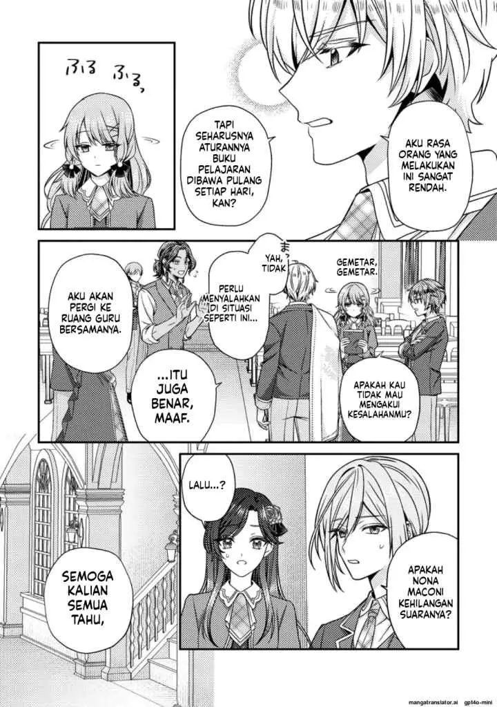 Heroine ga Kuru Mae ni Ninshin shimashita ~Tsunda Hazu no Akuyaku Reijou desuga, Douyara Chigau youdesu~ chapter 13.2 halaman 4