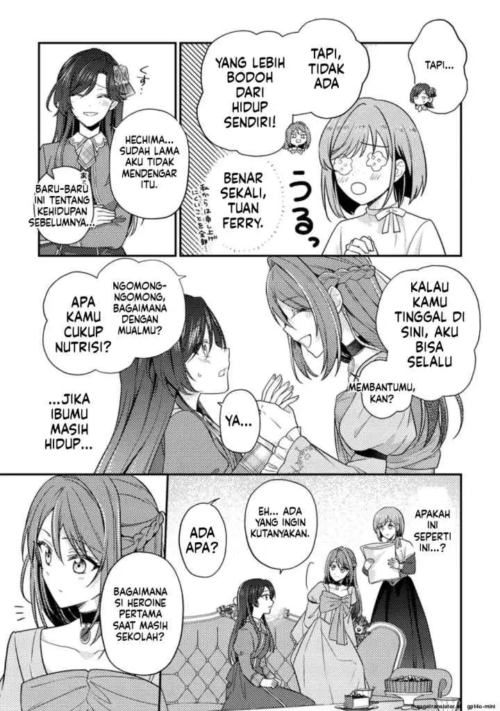 Heroine ga Kuru Mae ni Ninshin shimashita ~Tsunda Hazu no Akuyaku Reijou desuga, Douyara Chigau youdesu~ chapter 13.1 halaman 8