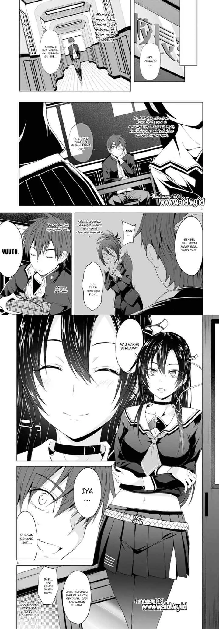 Maou Gakuen no Hangyakusha chapter 5 halaman 9