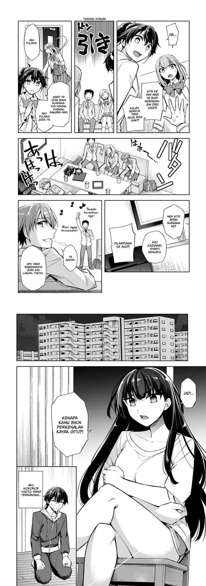 Ore ni Trauma wo Ataeta Joshi-tachi ga Chirachira Mitekuru kedo, Zannen desu ga Teokure desu chapter 1 halaman 15
