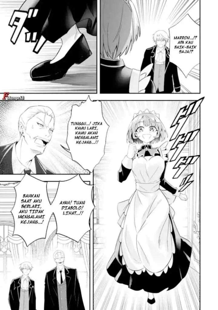 Saiyaku Kyuu Sukiru ~Boushoku Maou~ Mochi no Akuyaku Kizoku ni Tensei Shimashita ga, Shokei Sare chapter 2.2 halaman 4