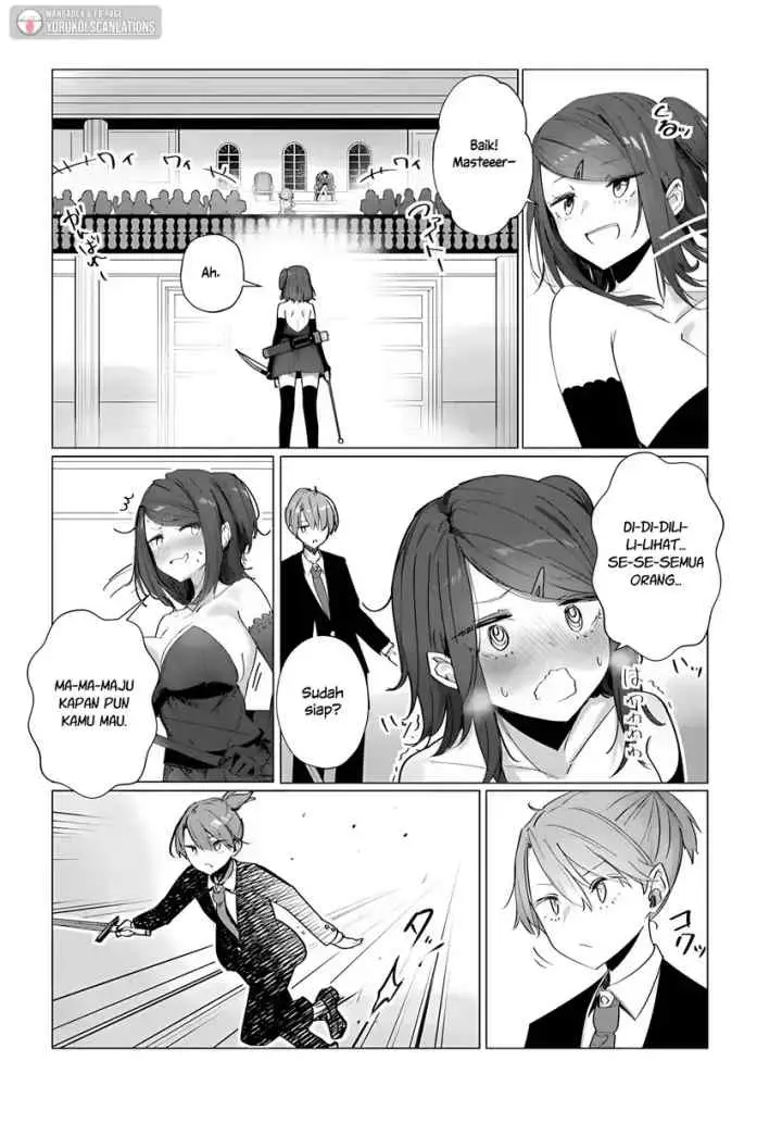 Doukyo Shiteiru Kensei no Onna Shishou ga Kawaisugite Mainichi Shiawase Desu chapter 9.1 halaman 8