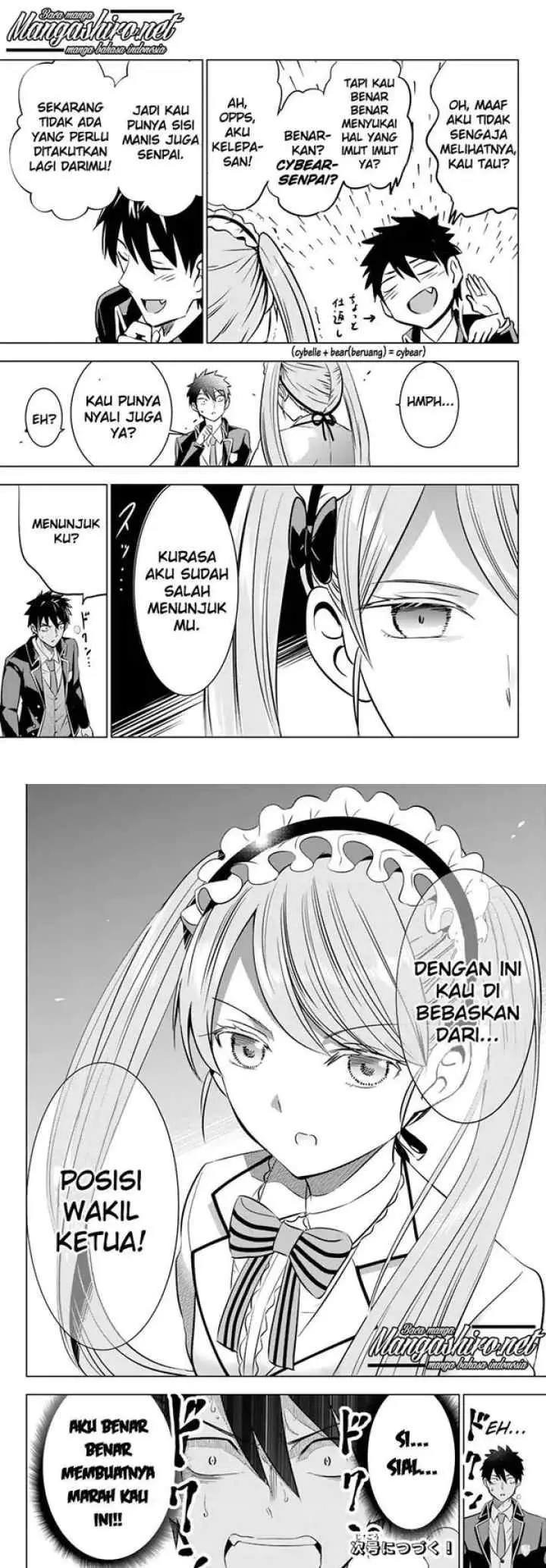 Kishuku Gakkou no Juliet chapter 36 halaman 11
