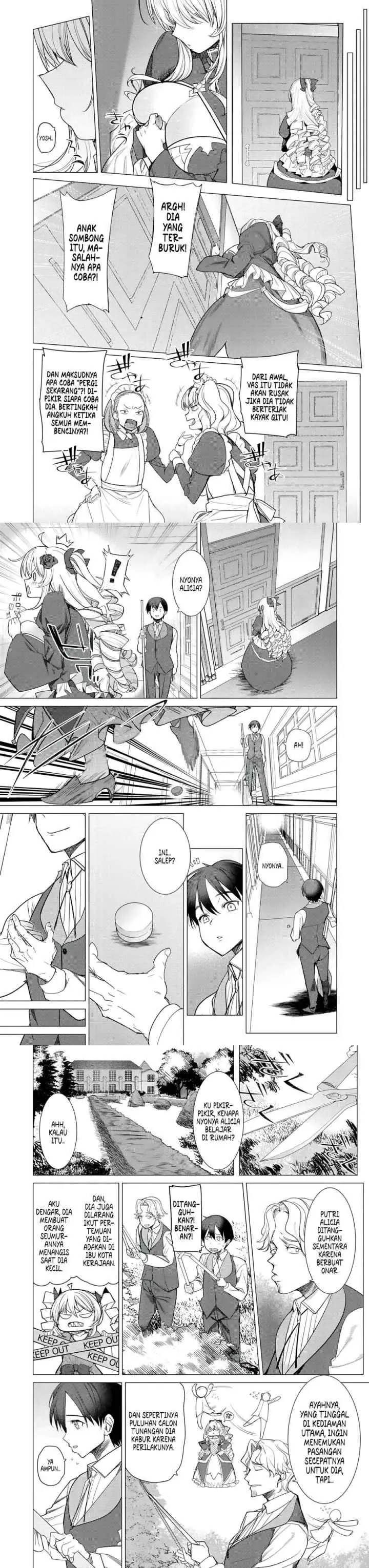 Hyouketsu Reijou-sama wo Follow Shitara, Mechamecha Dekiai Sareteshimatta Ken chapter 1 halaman 13