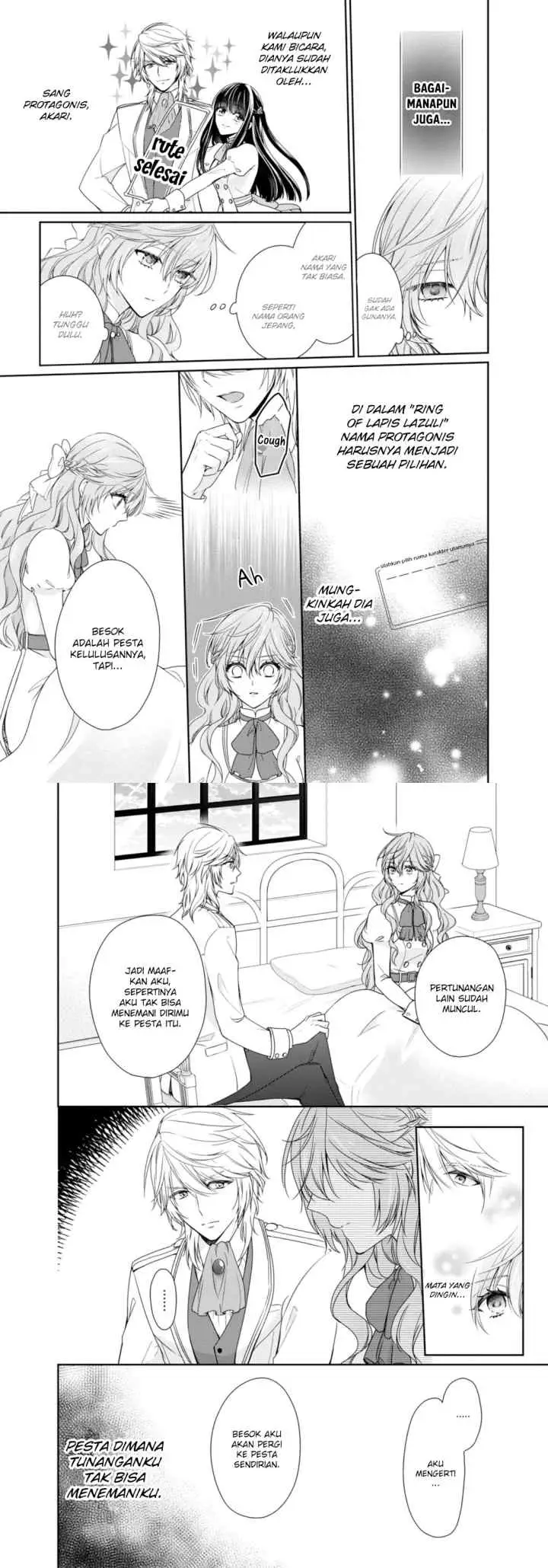 Akuyaku Reijou wa Ringoku no Outaishi ni Dekiai sareru chapter 1 halaman 7