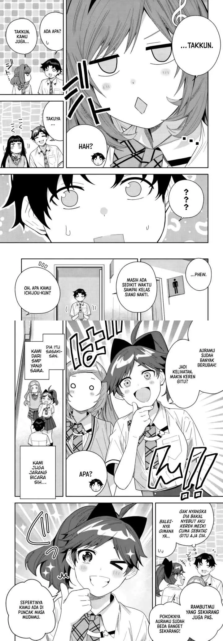 Classmate no Moto Idol ga, Tonikaku Kyodou Fushin Nan desu chapter 24 halaman 14