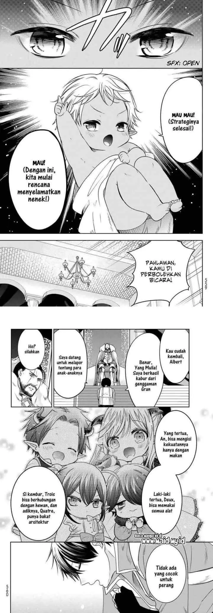 Isekai de Saikyo Mao no Kodomotachi no Mama ni Natchaimashita chapter 15 halaman 9