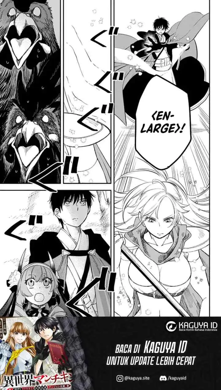 Isekai Munchkin -HP 1 no Mama de Saikyou Saisoku Dungeon Kouryaku- chapter 55 halaman 7