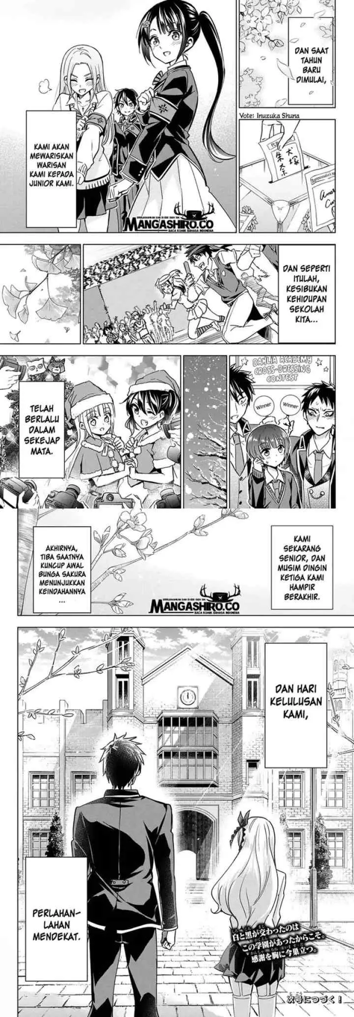 Kishuku Gakkou no Juliet chapter 117 halaman 10