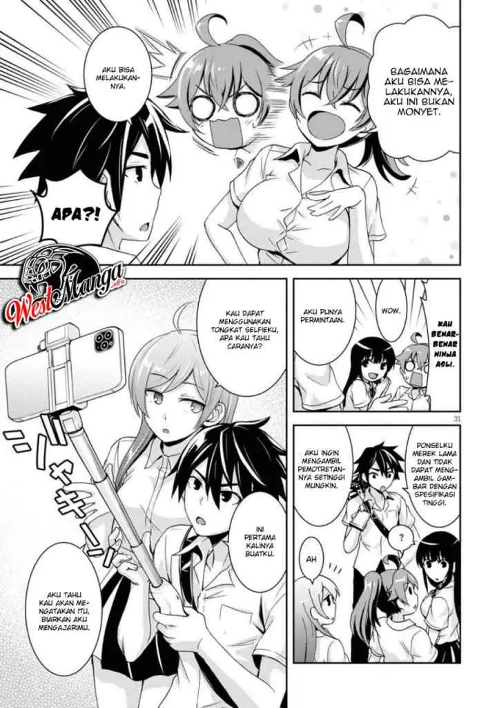Isekai Yurutto Survival Seikatsu: Gakkou no Minna to Isekai no Mujintou ni Tenishitakedo Ore Dake Rakushou desu chapter 1.3 halaman 4
