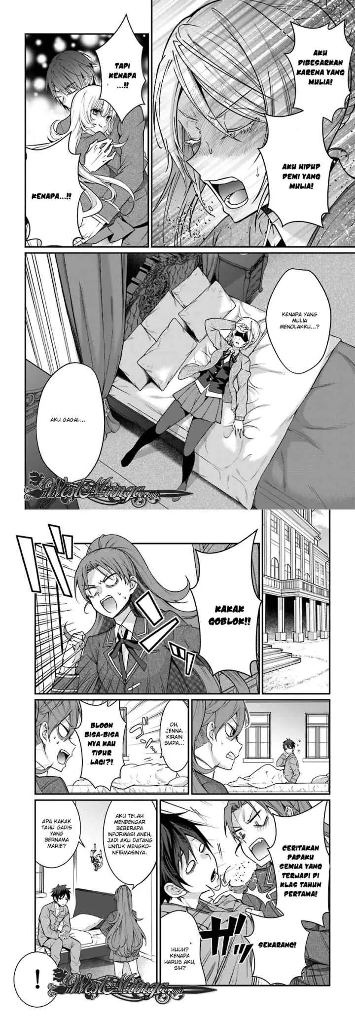 Otome Game Sekai wa Mob ni Kibishii Sekai Desu chapter 7.1 halaman 10