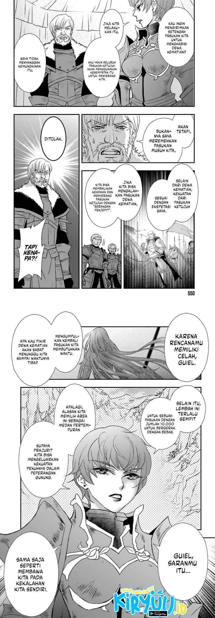 Shinigami ni Sodaterareta Shoujo wa Shikkoku no Tsurugi wo Mune ni Idaku chapter 35 halaman 10