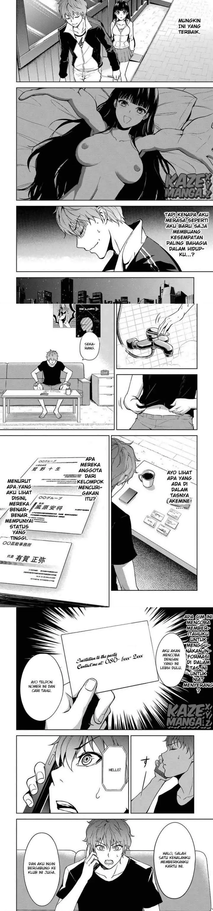 Ore no Genjitsu wa Renai Game?? ka to Omottara Inochigake no Game datta chapter 5 halaman 8