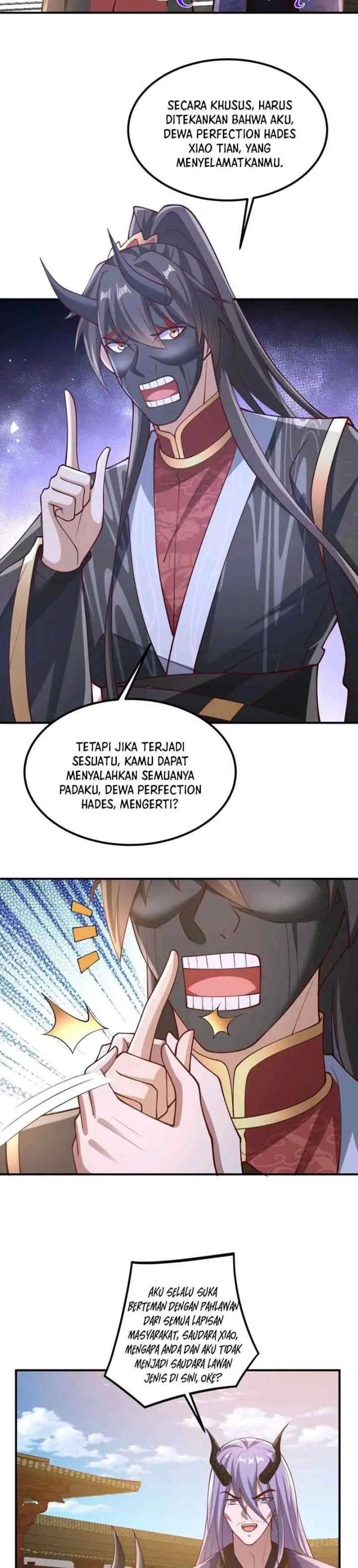 It's Over! The Queen's Soft Rice Husband is Actually Invincible chapter 203 halaman 9