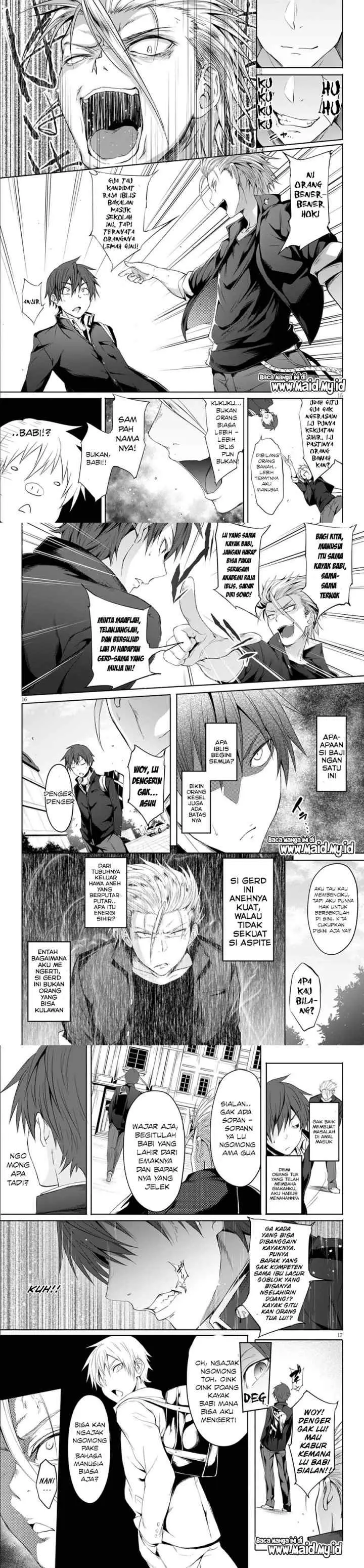 Maou Gakuen no Hangyakusha chapter 1 halaman 8