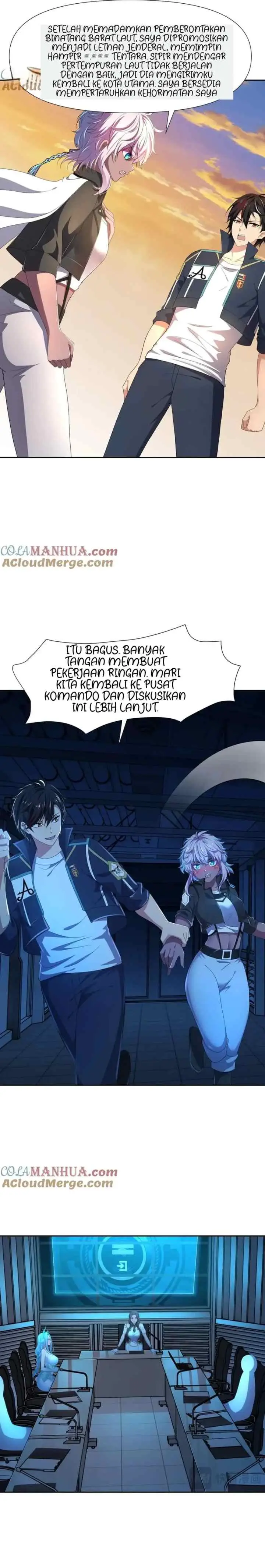 After Merging With the Goddess, I Am Invincible chapter 75 halaman 7