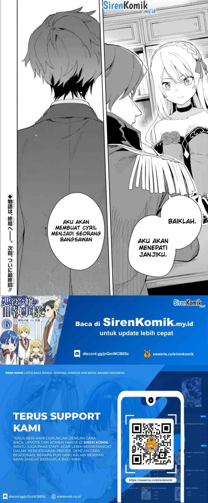 Akuyaku Reijou no Shitsuji-sama Hametsu Flag wa Ore ga Tsubusasete Itadakimasu chapter 33 halaman 19