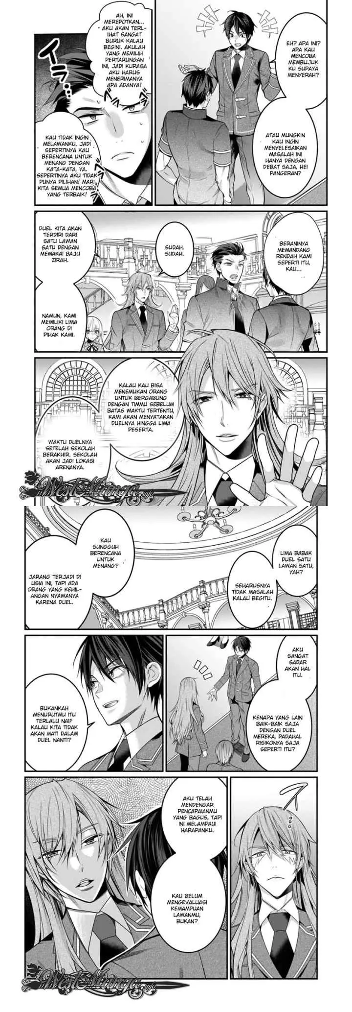 Otome Game Sekai wa Mob ni Kibishii Sekai Desu chapter 8 halaman 5