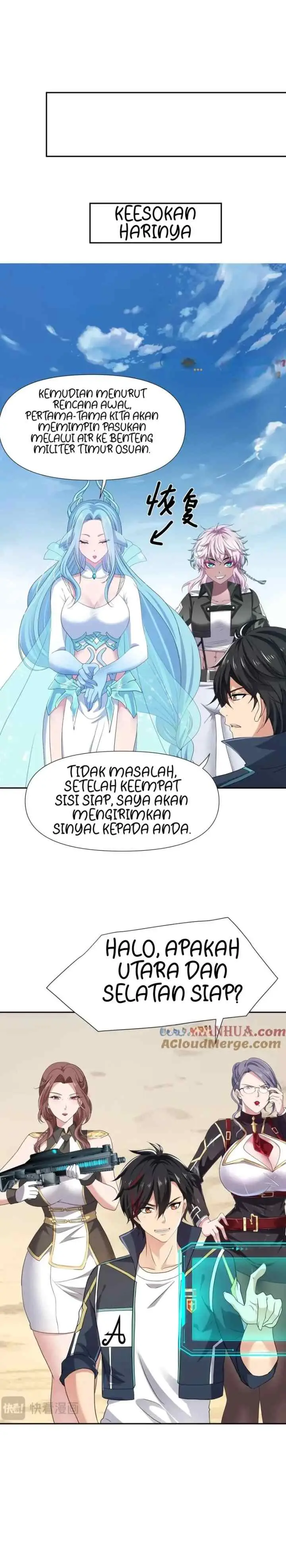 After Merging With the Goddess, I Am Invincible chapter 76 halaman 9