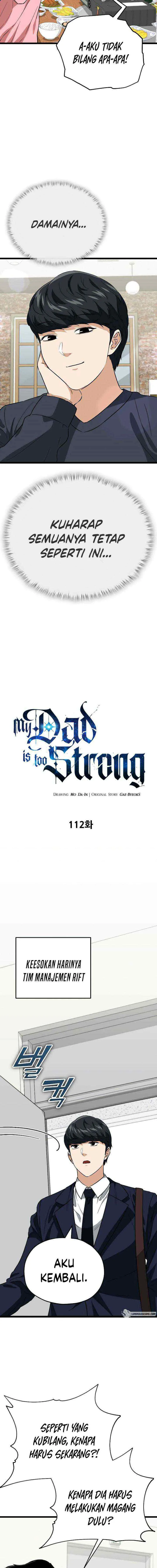 My Dad Is Too Strong chapter 112 halaman 5