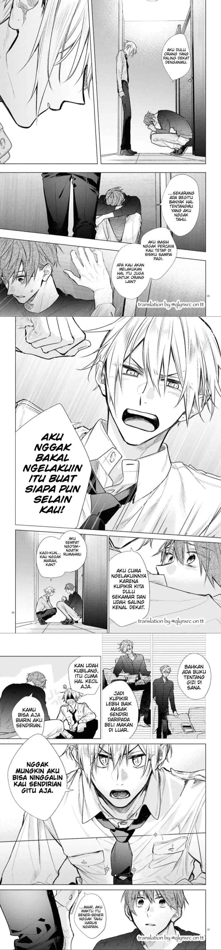 Hirano to Kagiura chapter 20.7 halaman 13