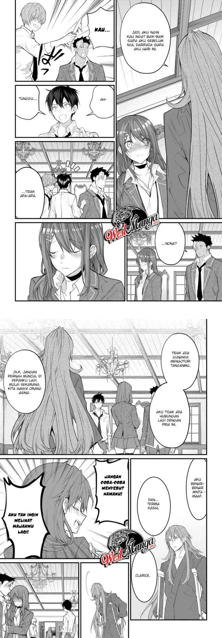 Otome Game Sekai wa Mob ni Kibishii Sekai Desu chapter 21.2 halaman 7