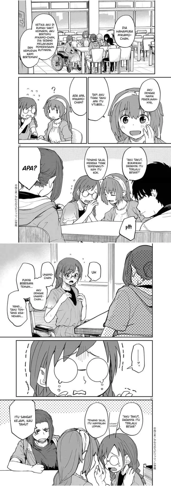 Kaii to Otome to Kamikakushi chapter 36 halaman 7