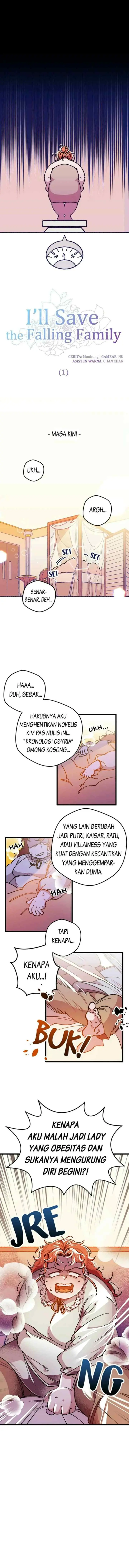 Salvaré a esta maldita familia chapter 1 halaman 5