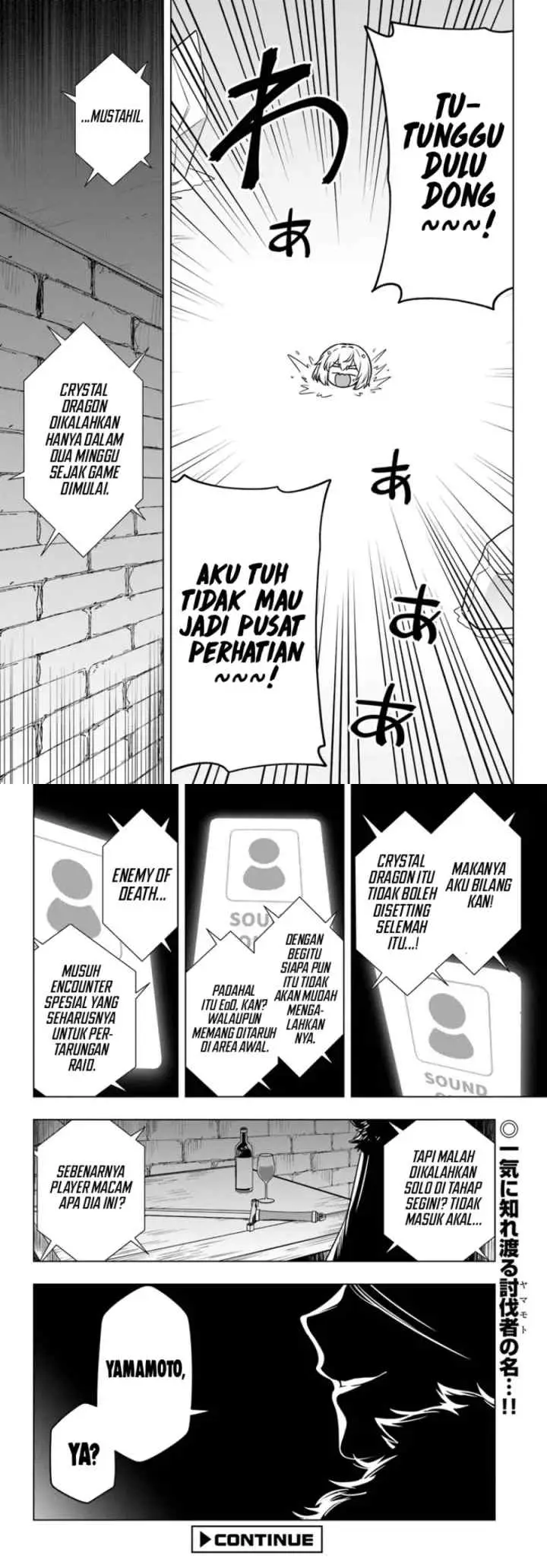 Desugemu ni Makikomareta Yamamoto-san, Kimama ni Gemu Baransu wo Hokai Saseru chapter 9 halaman 14