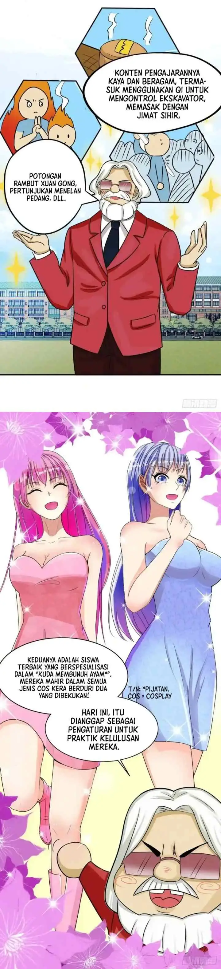 Xiuzhen Girls' School: All Girls Want to Put Me Down chapter 4 halaman 11