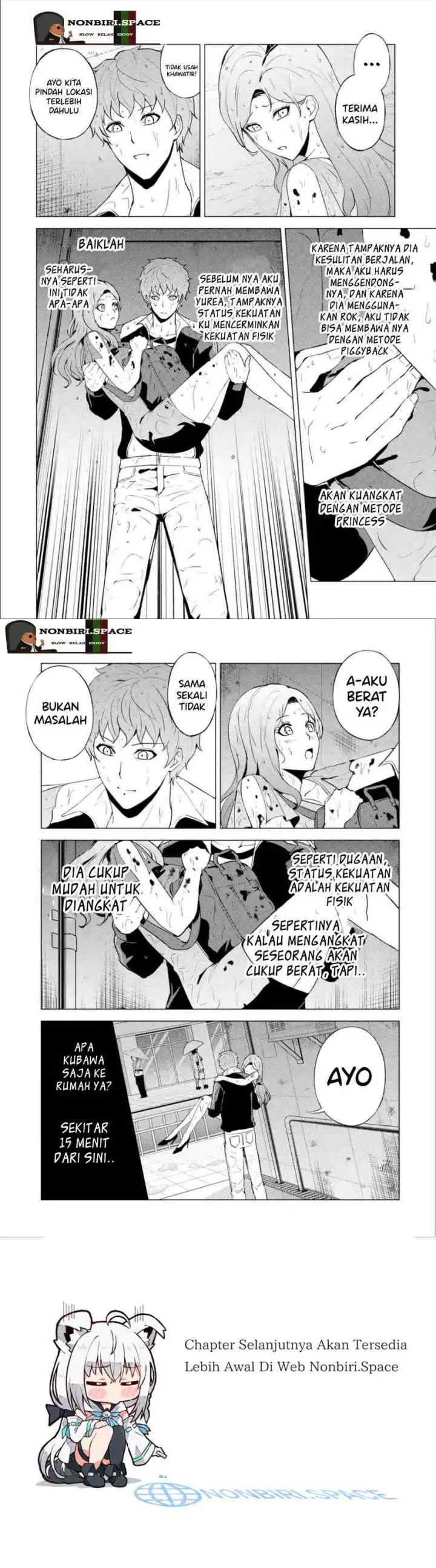 Ore no Genjitsu wa Renai Game?? ka to Omottara Inochigake no Game datta chapter 57.1 halaman 12