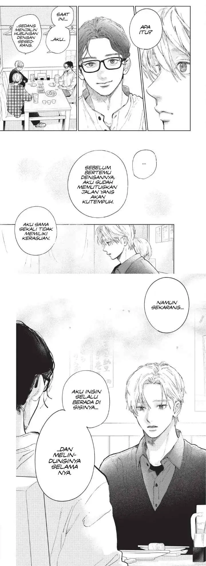 Yubisaki to Renren chapter 53 halaman 16