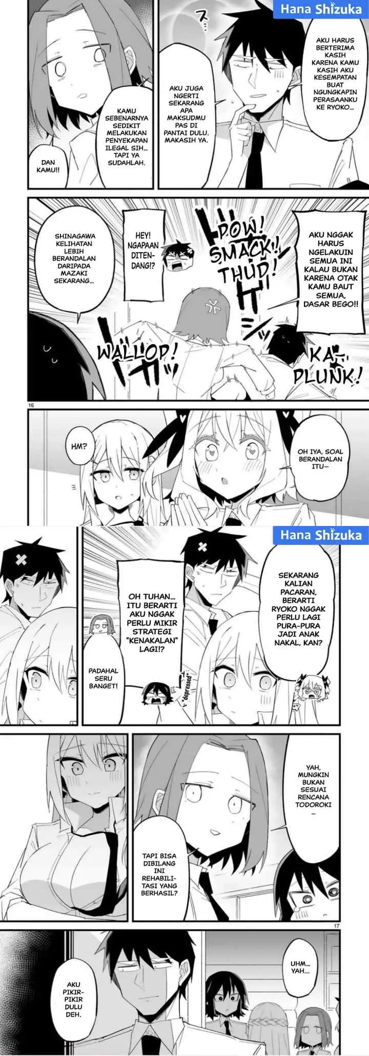Iinchou Desu ga Furyou ni Naru Hodo Koi Shitemasu! chapter 18 halaman 9