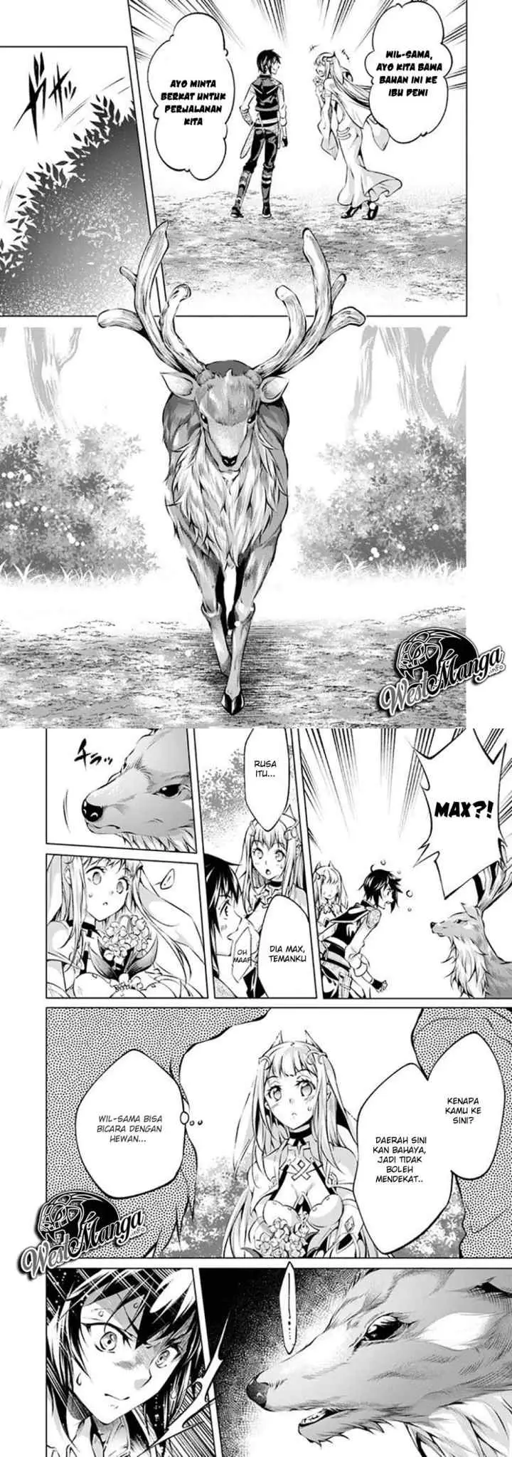 Kamigami ni Sodaterare Shimo no, Saikyou to Naru chapter 6 halaman 17