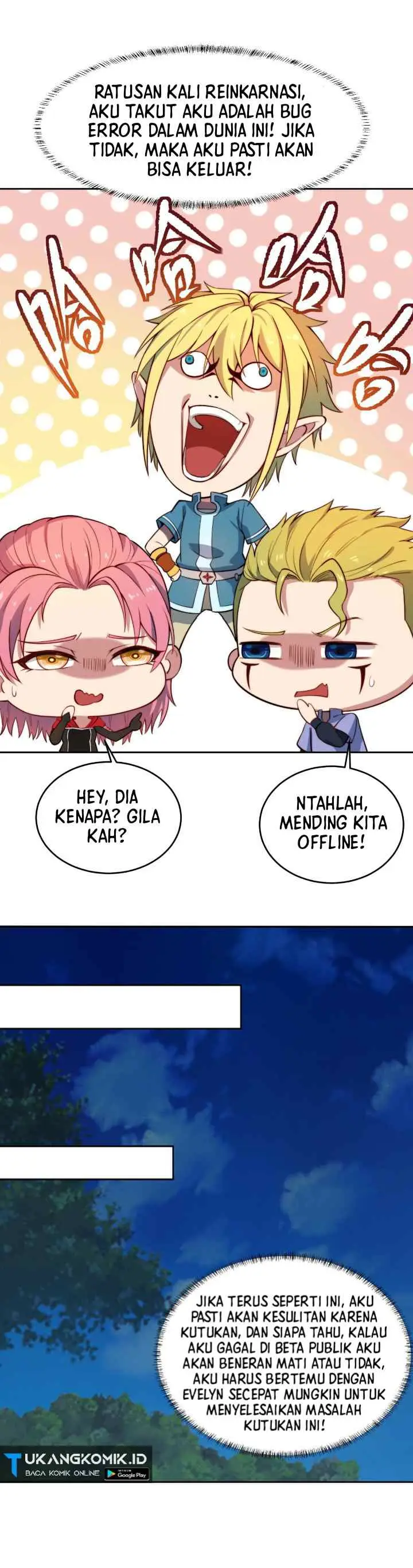 Trapped Inside the Beta Test World for 1000 years chapter 18 halaman 10