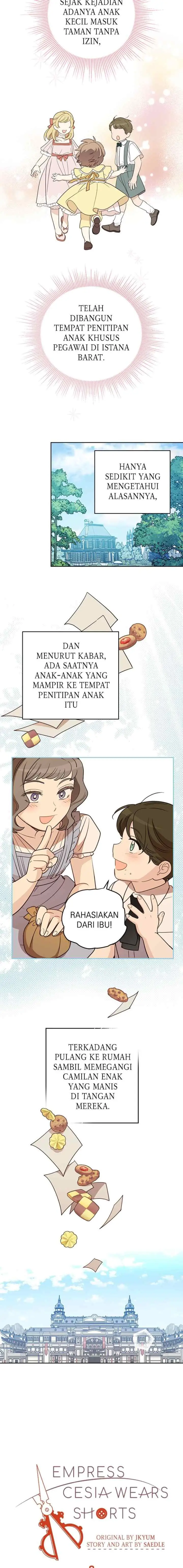 Queen Cecia's Shorts chapter 134 halaman 9