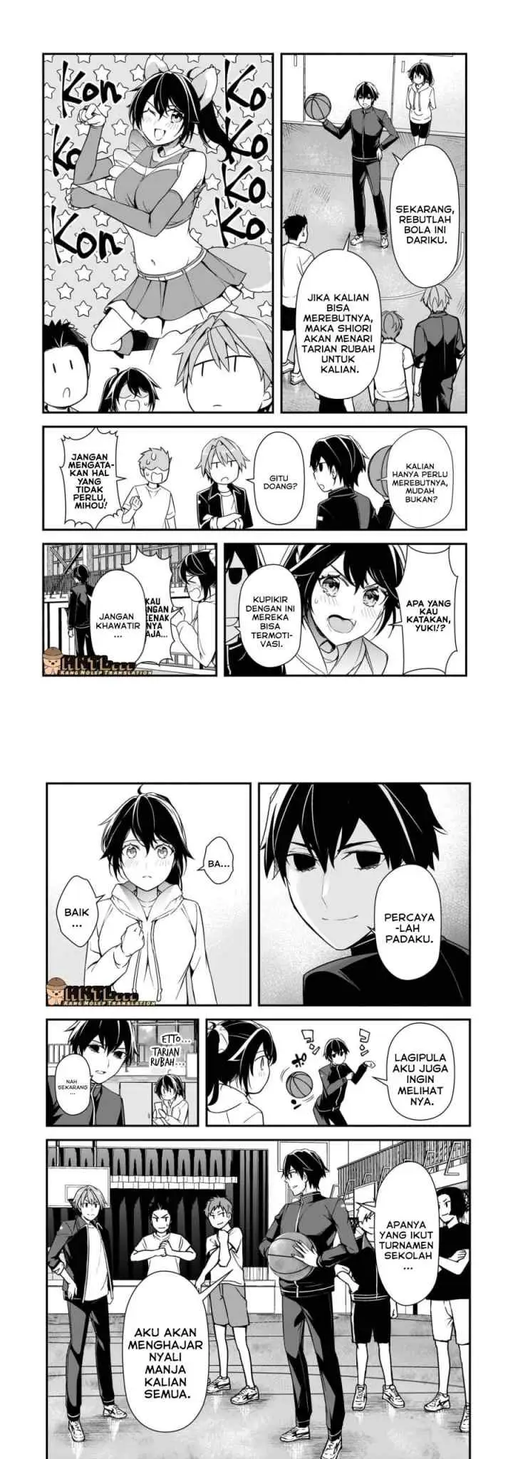 Ore ni Trauma wo Ataeta Joshi-tachi ga Chirachira Mitekuru kedo, Zannen desu ga Teokure desu chapter 16 halaman 9