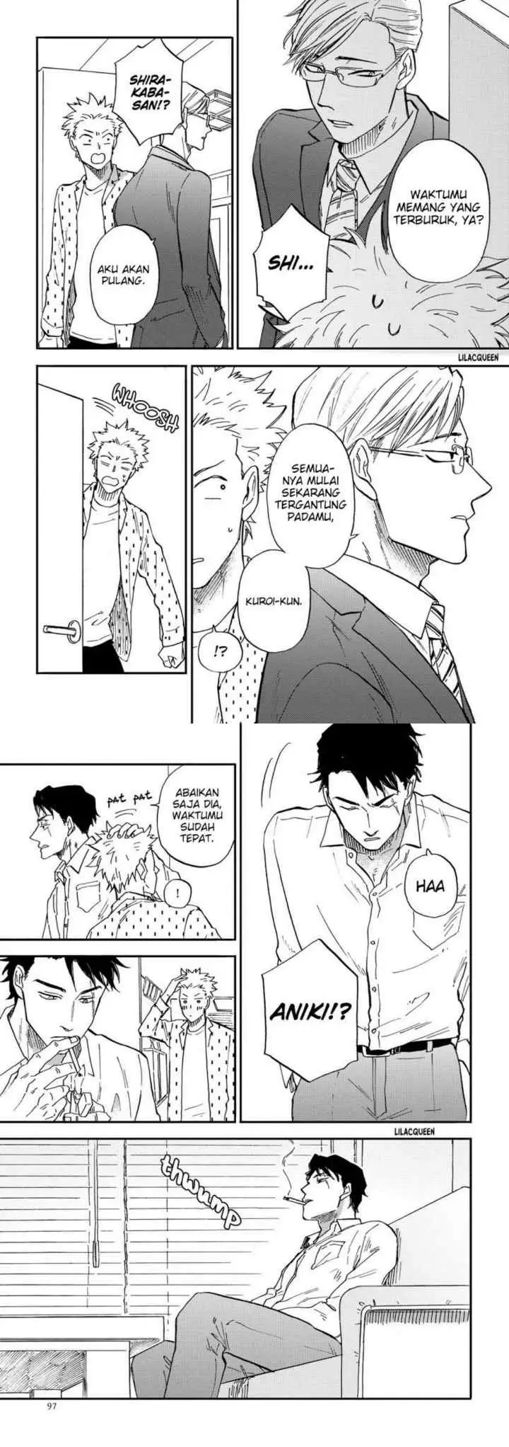 Hakujin to Kurobotan chapter 3 halaman 16