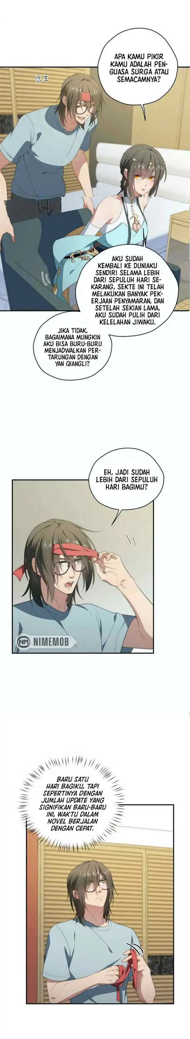 What Do You Do If the Heroine Escapes From Your Novel chapter 36 halaman 7