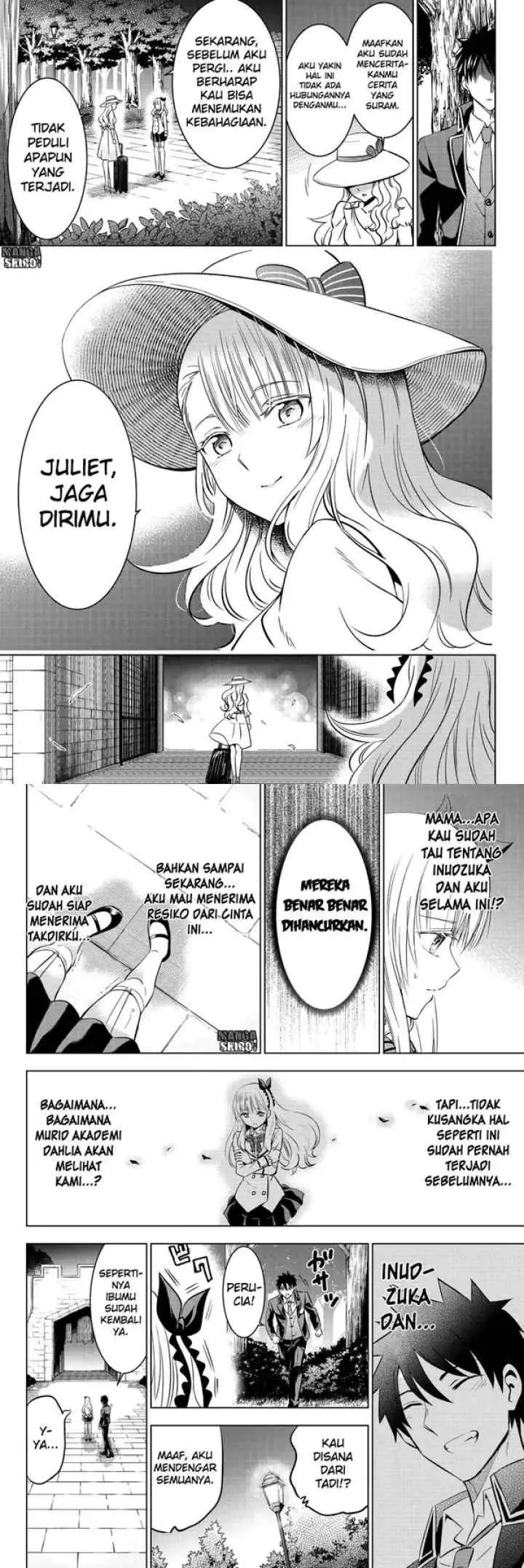 Kishuku Gakkou no Juliet chapter 44 halaman 8