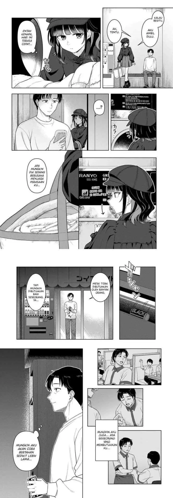 Kon'ya Coin Randorii de Aimashou chapter 1 halaman 13