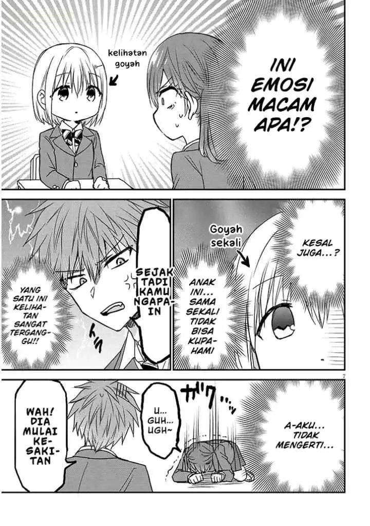 Kao ni Denai Kashiwada-san to Kao ni Deru Oota-kun + chapter 25 halaman 8
