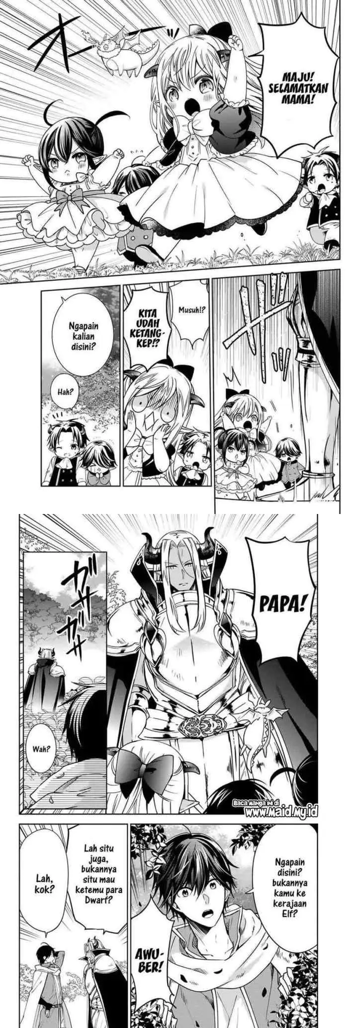 Isekai de Saikyo Mao no Kodomotachi no Mama ni Natchaimashita chapter 12 halaman 12