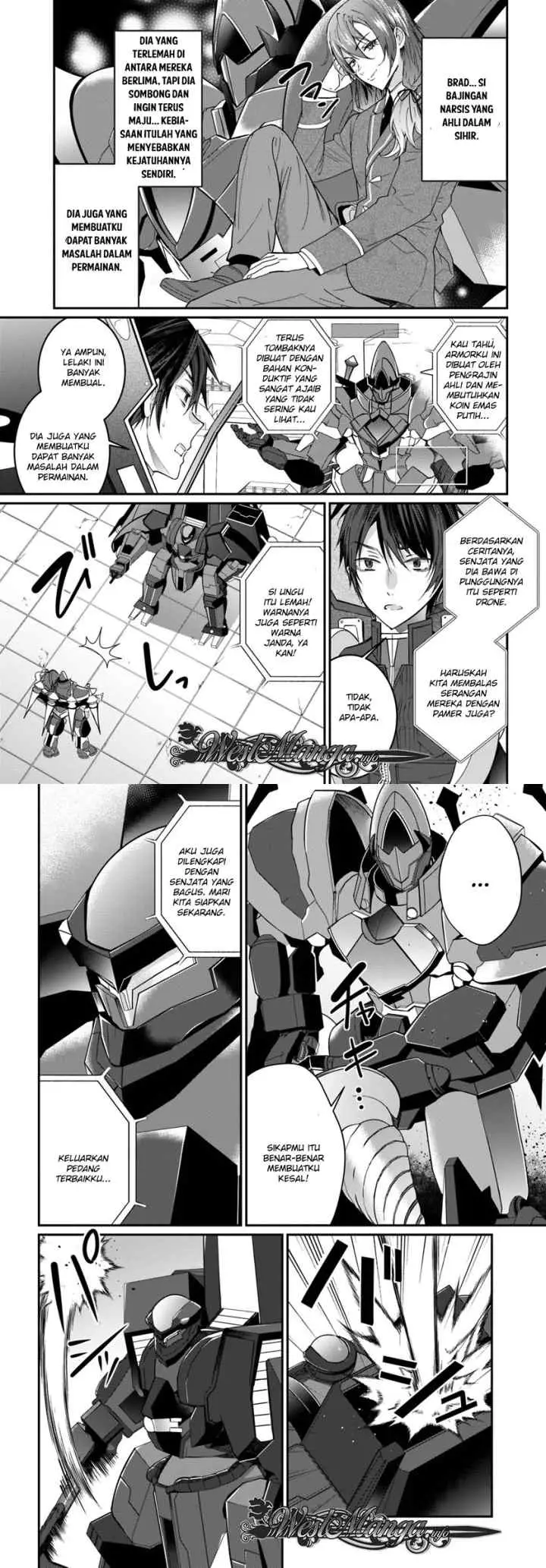 Otome Game Sekai wa Mob ni Kibishii Sekai Desu chapter 9.1 halaman 5