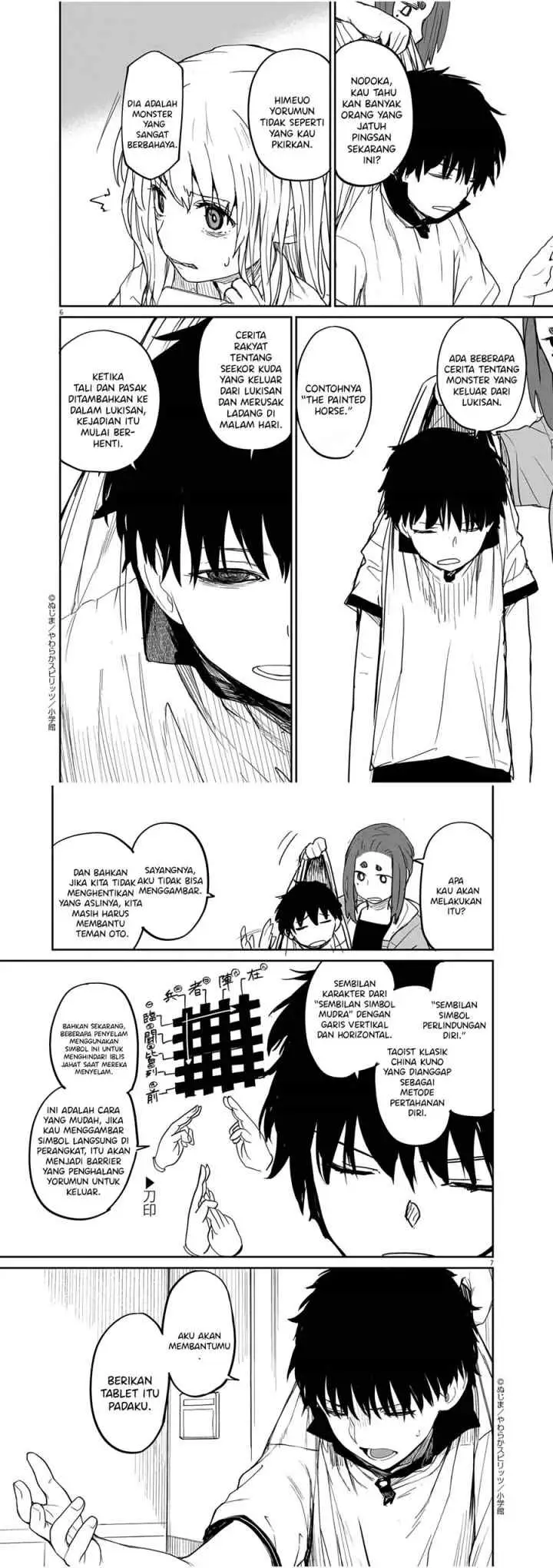 Kaii to Otome to Kamikakushi chapter 36 halaman 4