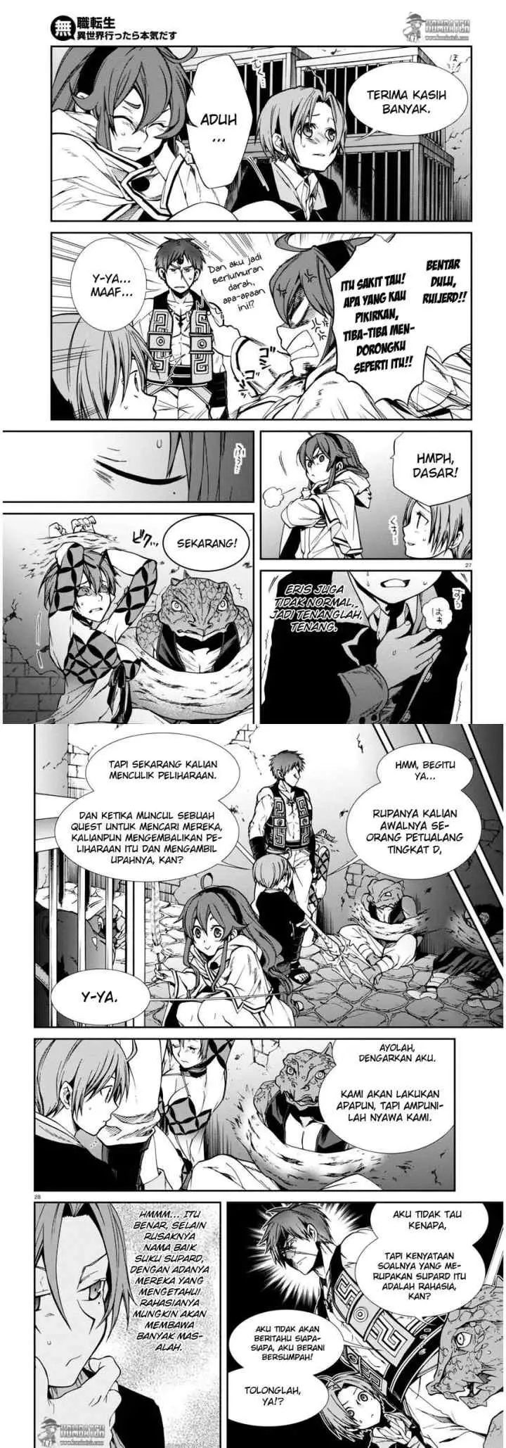 Mushoku Tensei: Isekai Ittara Honki Dasu chapter 23 halaman 14